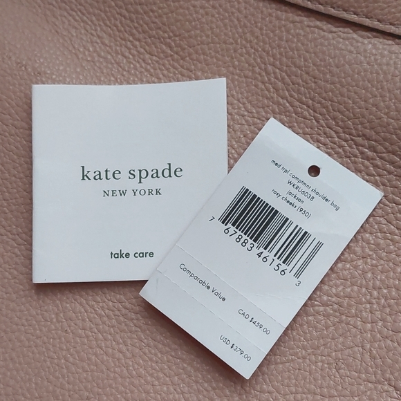 kate spade "jackson" medium triple compartment shoulder bag *Final Price* - Picture 10 of 16